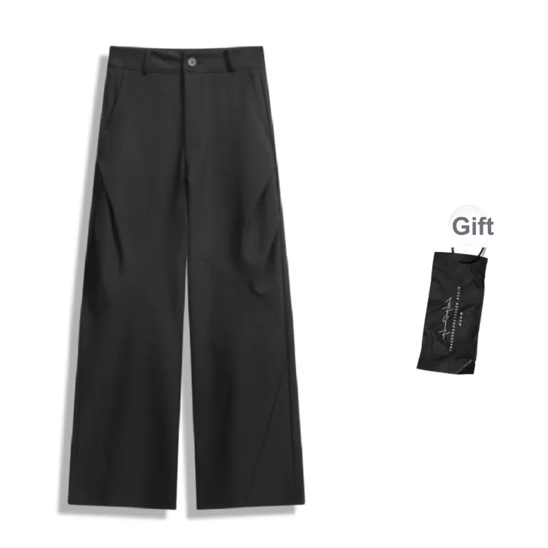 LUYUSHANYU Suit Trouser Unisex Black-0