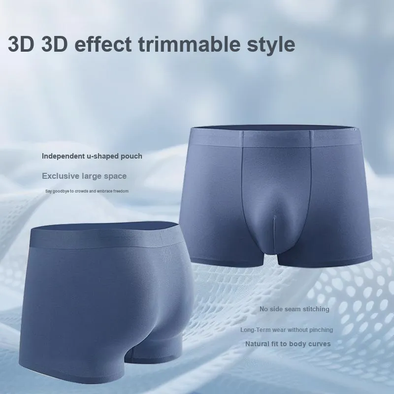 Qiao Ni Tong Underpants Men's 3 Pack-2