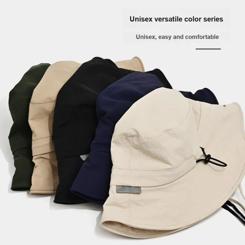 WODONBLE Polyester Bucket Hats Unisex-2