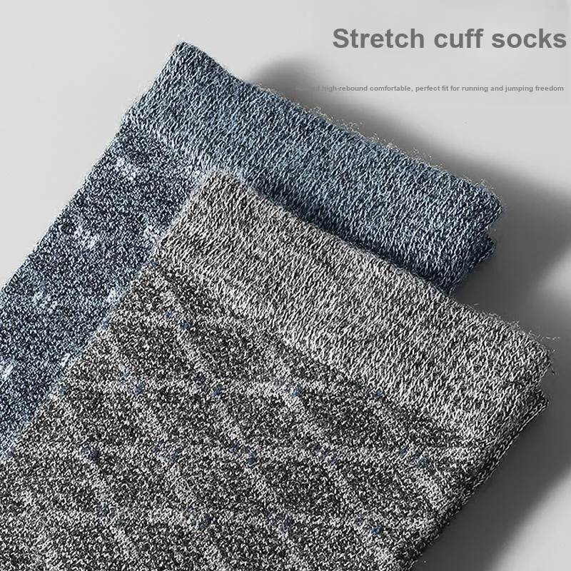 SEPTWOLVES Knee-High Socks Men's 4-Pack Gift Box Set-5