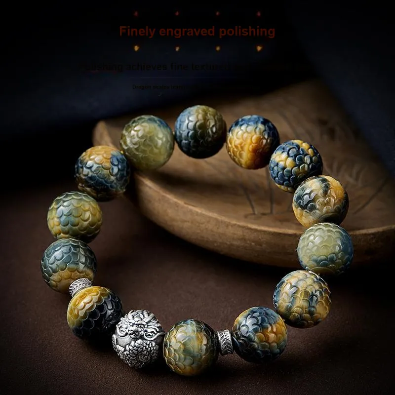 ZHIZUO Tiger's Eye Stone Bracelets Unisex-3