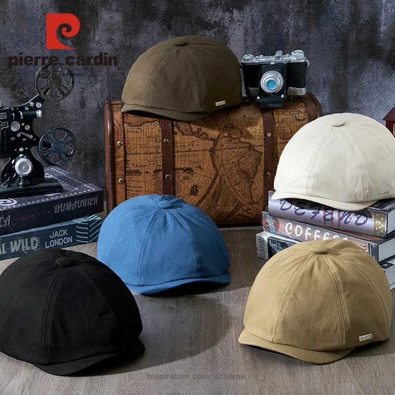 PIERRE CARDIN Cotton Berets Men's-1