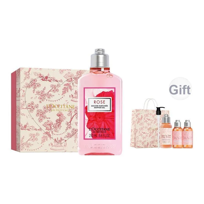 L'OCCITANE Розовый Сердце Шампунь Гель Чистка 250 мл