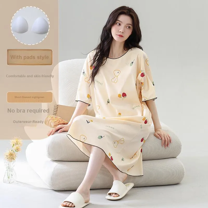 MADALLO Women's Nightgowns-4