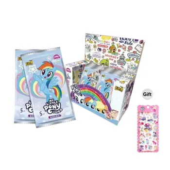 KAYOU My Little Pony, Eternal Friendship Card, Rainbow Pack 4th Edition IP/Anime Cards 1 Box/20 Packs/100 Sheets