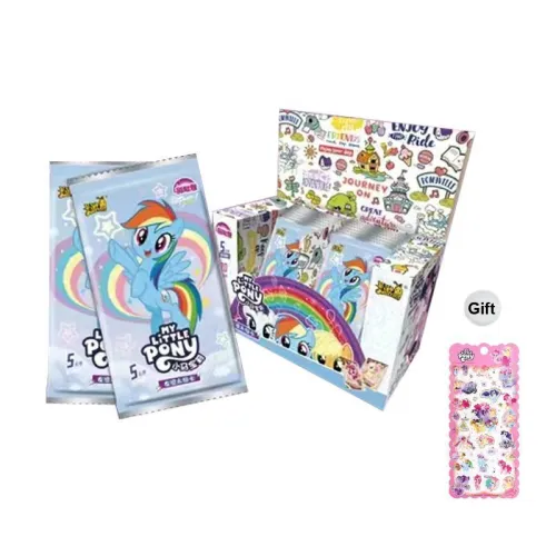 KAYOU My Little Pony, Eternal Friendship Card, Rainbow Pack 4th Edition IP/Anime Cards 1 Box/20 Packs/100 Sheets