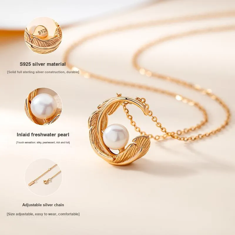 Mofei Pearl Necklaces Women's-8