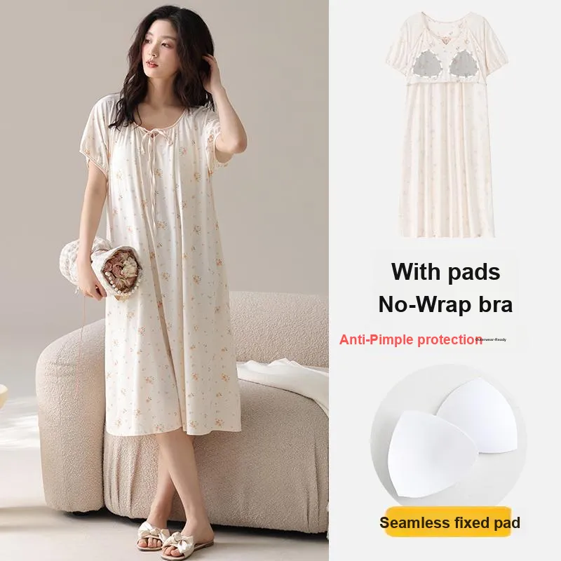Pretty lady Women's Nightgowns-1