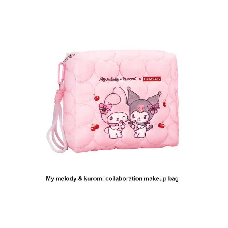 JIAOYUNSHI x MEILEDIKULUOMI Cute Cartoon Makeup Bags Portable Storage-2