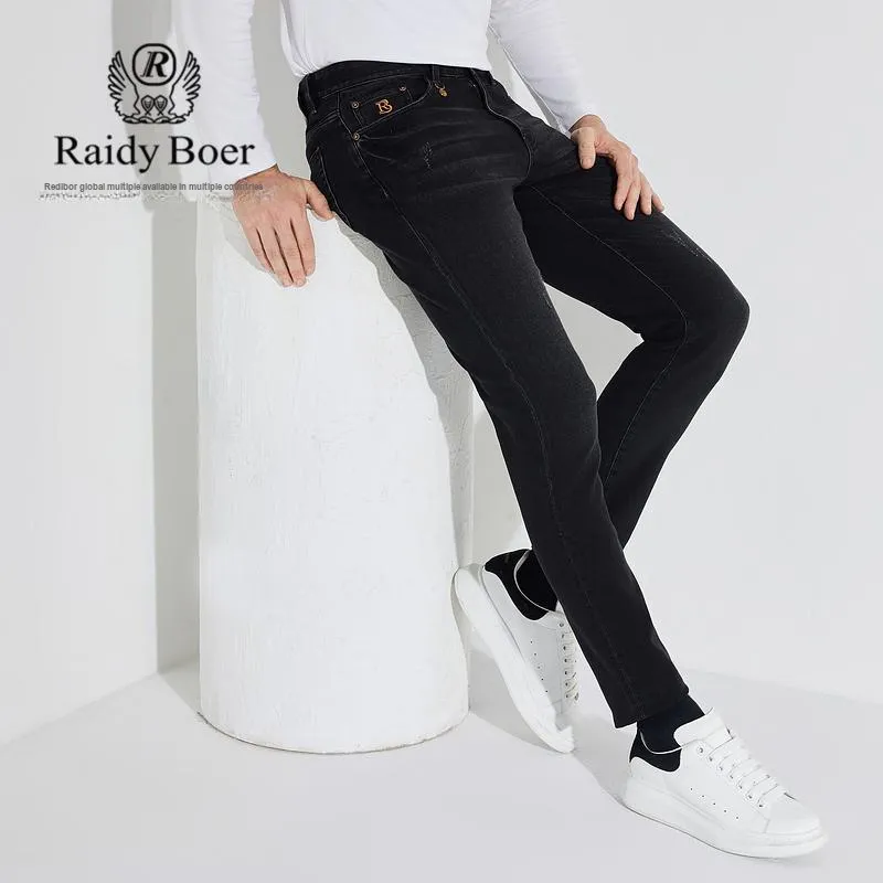 Raidy Boer Jeans Men Black-4