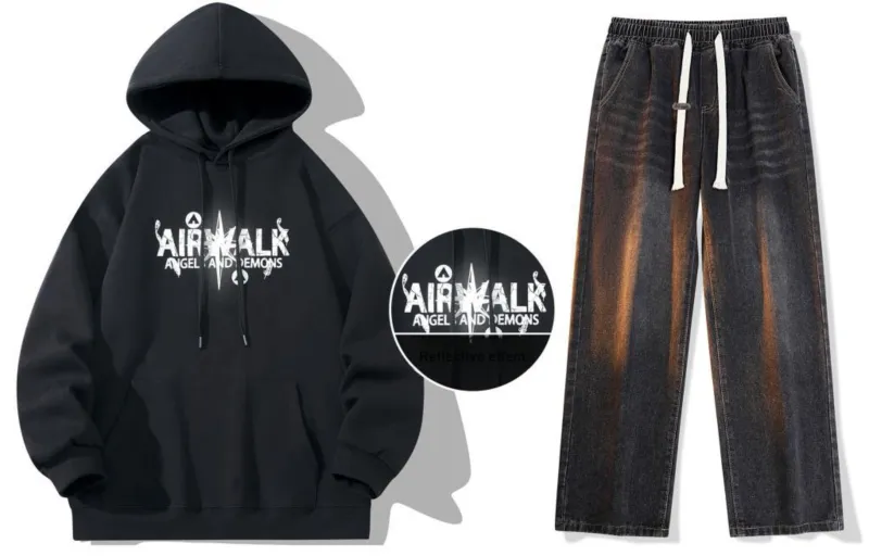 Airwalk Sweatshirt Sets Unisex-3