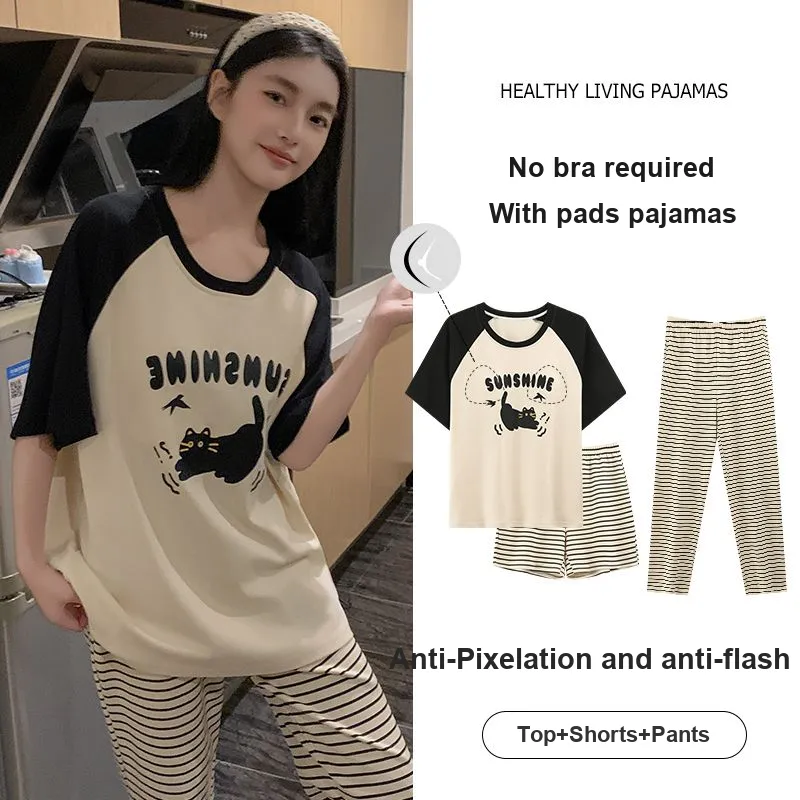 Ta Yan Pajama Set Women's Black-1