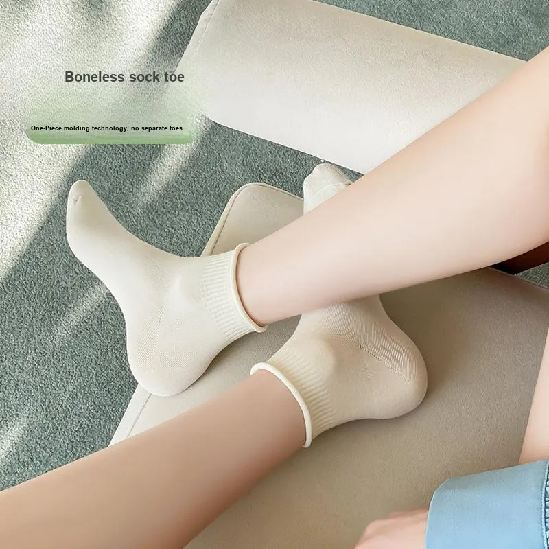 XIA.WA.ZHI.XIU Ankle Socks Women's Box 5 Pack-26