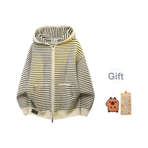 KAPIBALAXIAOHUANGTUN Свитер Пальто Унисекс