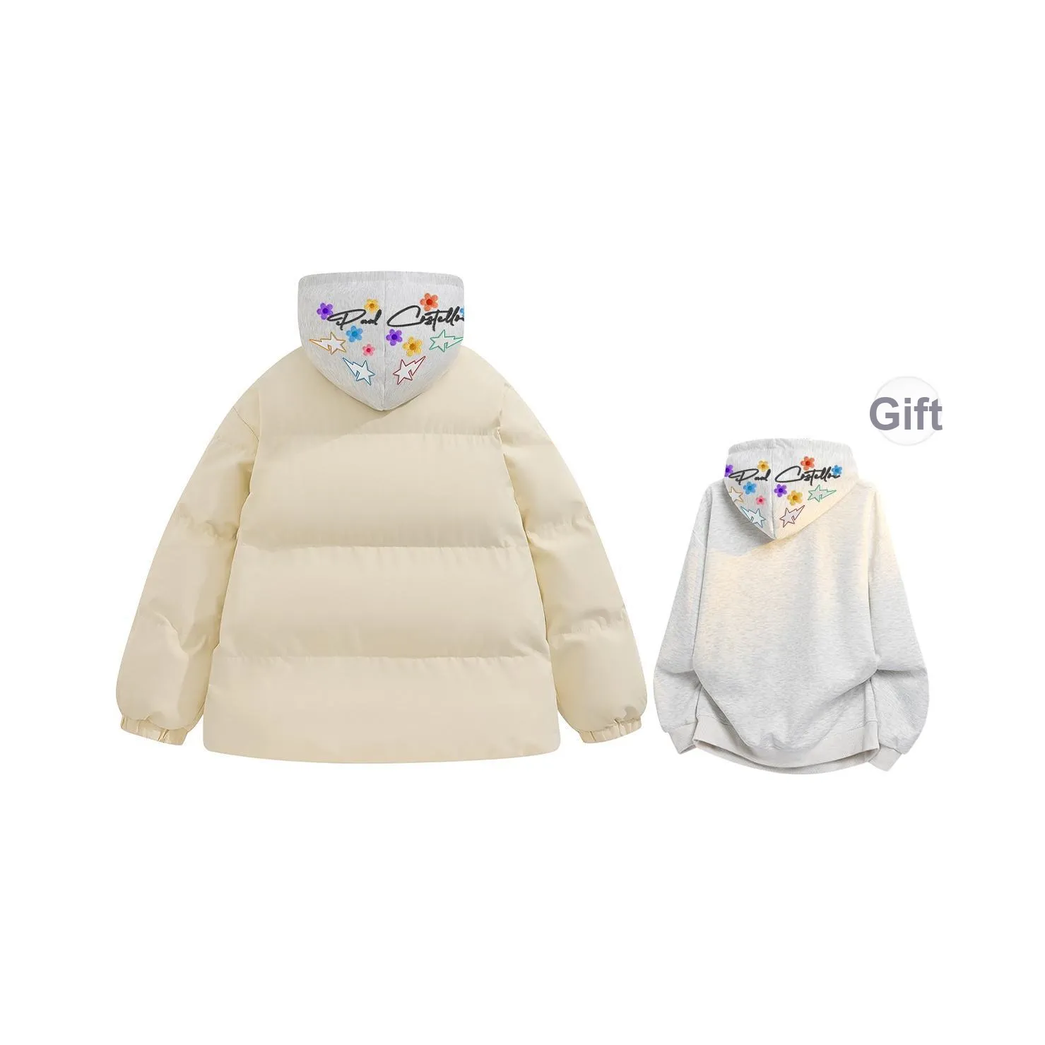 PAUL COSTELLOE Хлопковый пуховик унисекс