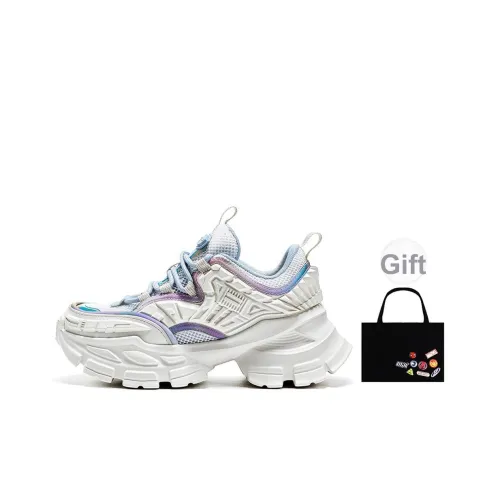 OGR Carbon Blade Low Топ Кроссовки с Толстой Подошвой Унисекс Конфетного Цвета