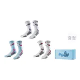 3팩 세트 (화이트 블루+블루+화이트 레드) 선물 박스 세트
