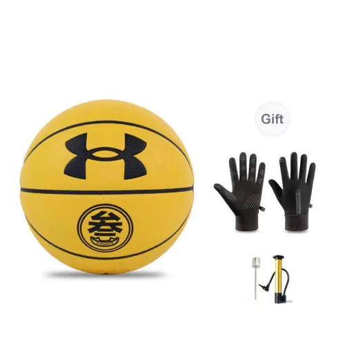 Under Armour PU Basketball Lemon Size 7 Ball Training Unisex