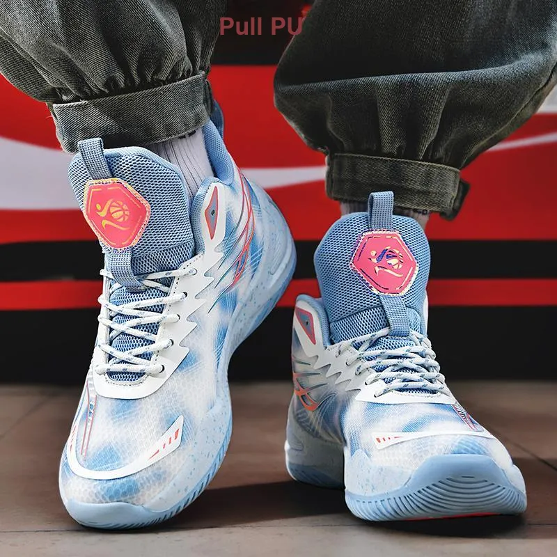 ATAY Wear-Resistant Breathable Slip-Resistant Mid-Top Performance Basketball Shoes Unisex-12