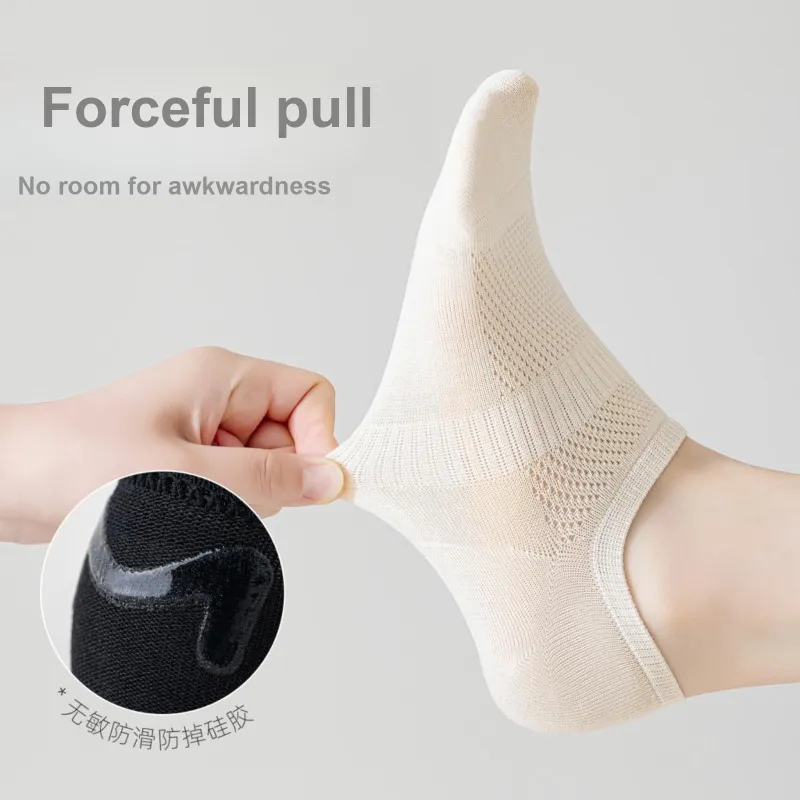 XXLLG No Show Socks Women's 6 Pack-3