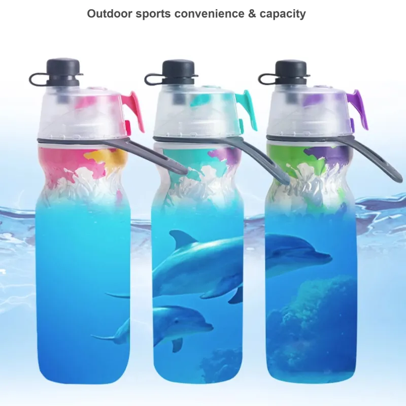 O2COOL Outdoor Water Equipment Water Container 590ml Low Density Polyethylene ABS Resin Pink Glazed Terrazzo-4