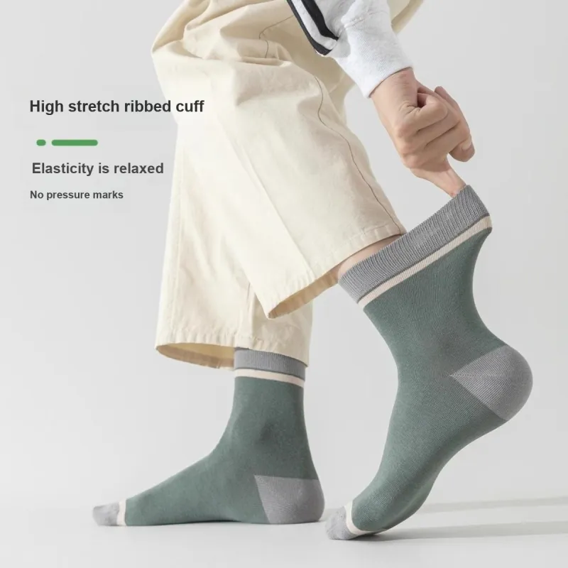 FIRS Mid Calf Socks Men's Box 5 Pack-3