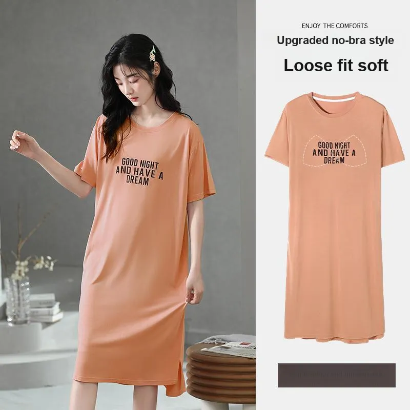 ROUKEER Women's Nightgowns-14