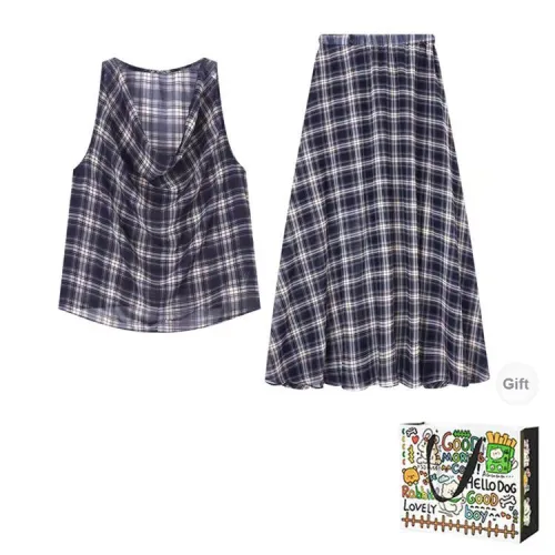 HAPG Two Piece Skirt Sets Women's