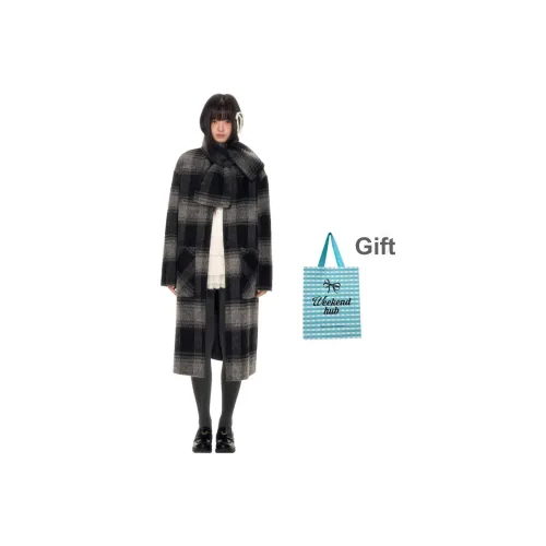 WEEKEND HUB Элегантность Длинное Пальто Женское