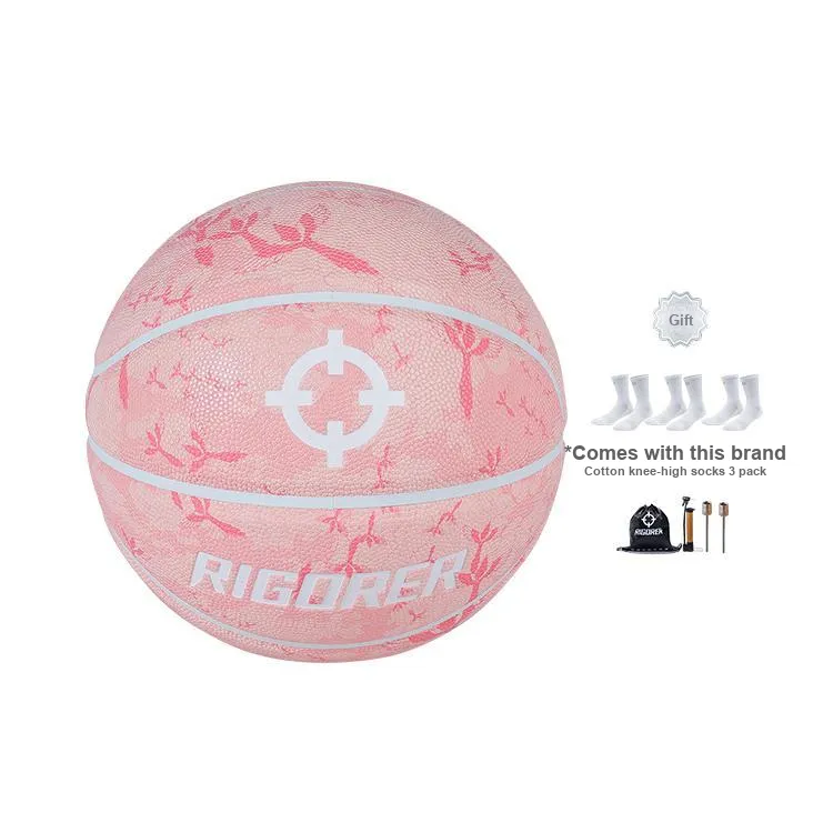 RIGORER Confessions Collection Z320220237 Set PU Basketball Pink Size 7 Training-0