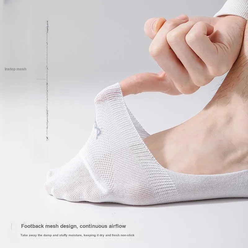 MIIOW No Show Socks Unisex 5 Pack-22
