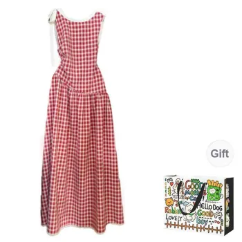 DEDY Sleeveless Dresses Women's Red