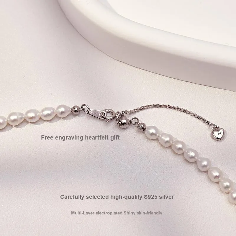 Mofei Pearl Necklaces Women's-5