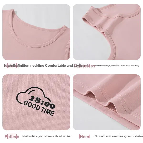 H YXIANG Pajama Set Women's Pink-1