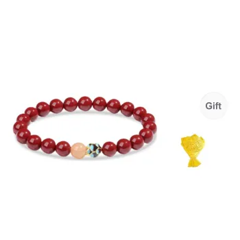 Kim Ka Fook Cinnabar Bracelets Women's