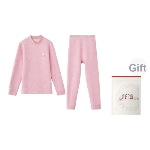 Red Bean Девочки Клубничный красный Женские Термокомплекты