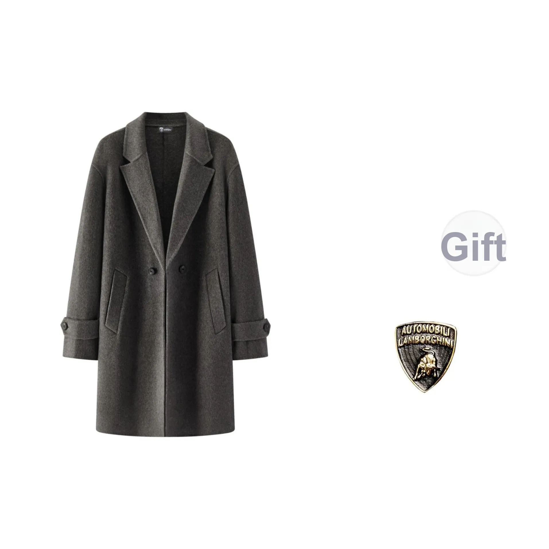 AUTOMOBILI LAMBORGHINI Пальто Унисекс