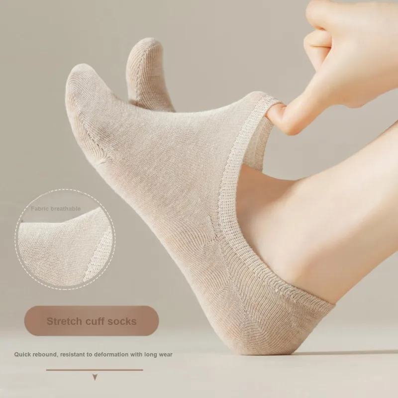 XXLLG No Show Socks Women's 4 Pack-5