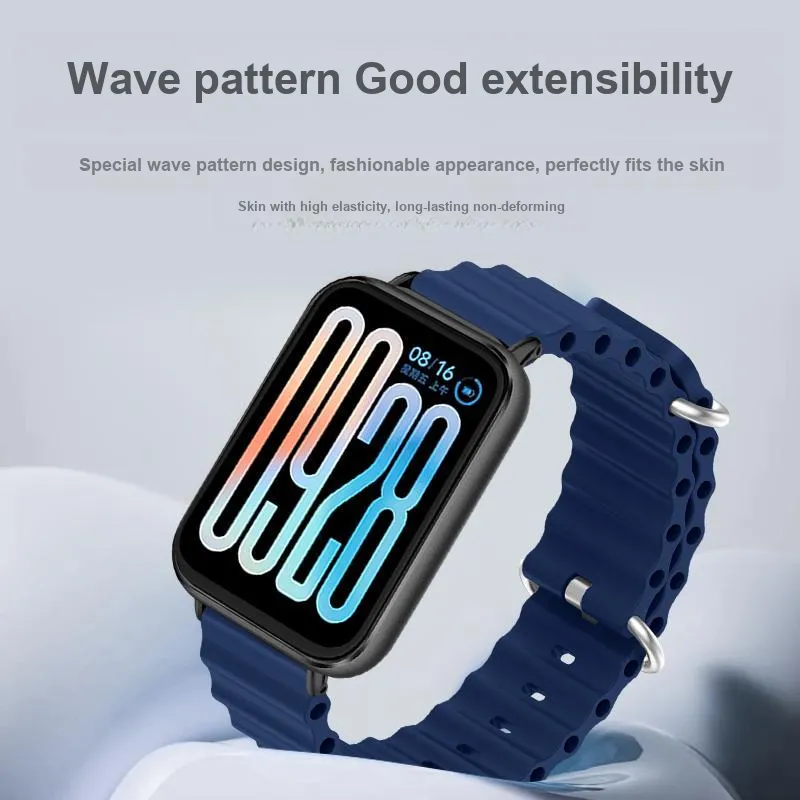 APEPALOG Xiaomi Compatibility Watch Band Silicone Material-6