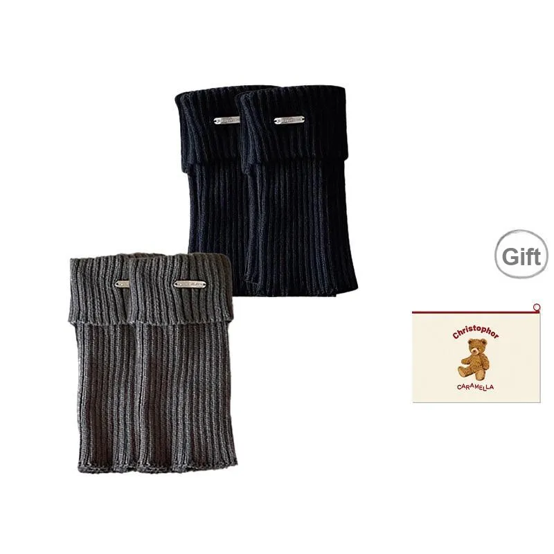 Caramella Mid Calf Socks Women's Shopping Bag Combo Set-8