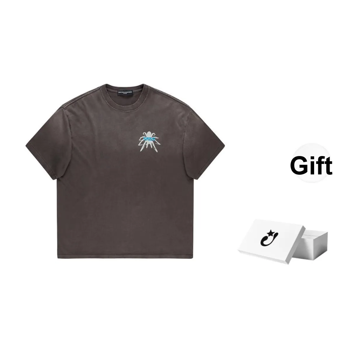 Ceec Spider print T shirt