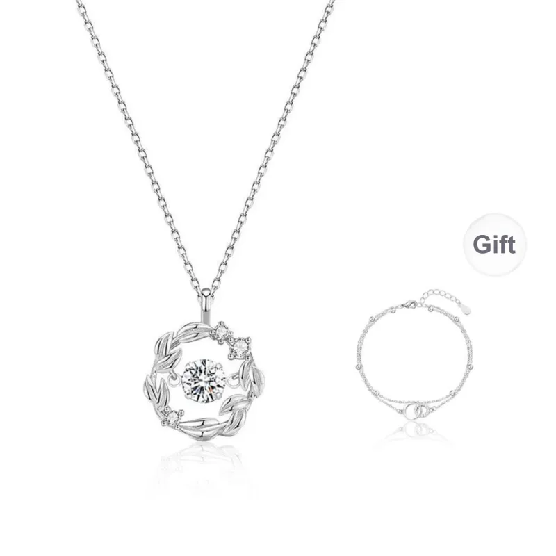 Kelanxi Copper Necklaces Women's-0