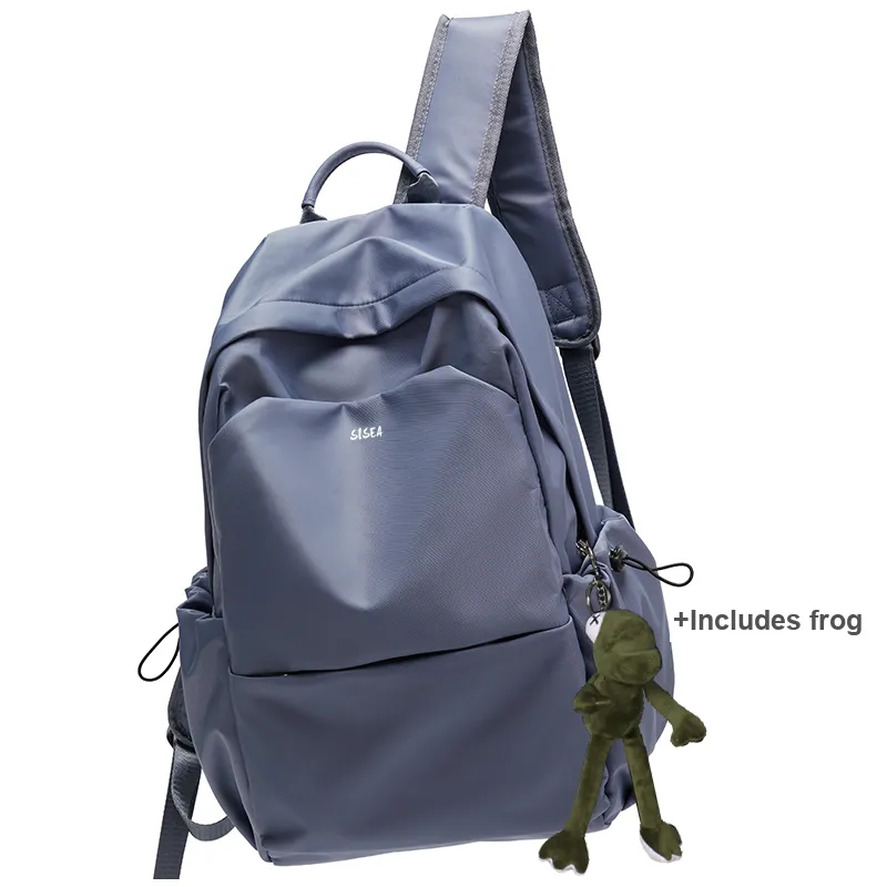 Sisea Fabric Backpack Travel Laptop Bag Regular Unisex Multicolor-145