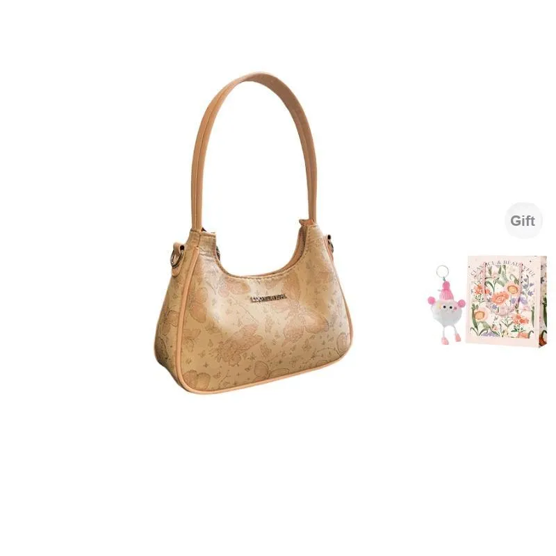 Gerlanx PU Shoulder Bag, Crossbody Bag Women's Silver/Yellow/Pink-2