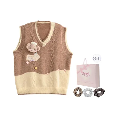 SNBL Коричневый Женский Трикотаж