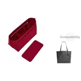 Burgundy Liner+Bottom Pad[Compatibility: City 33 Black Silver/Glacier White]