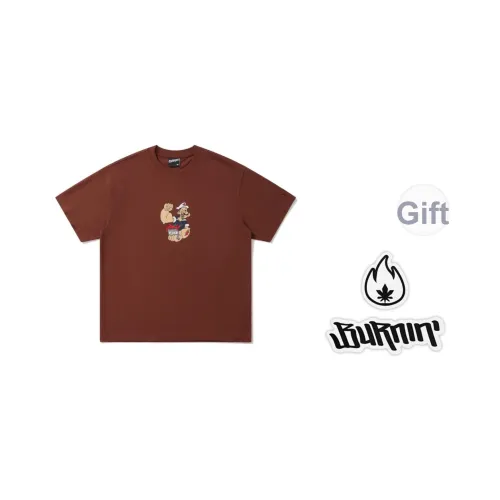 BURNIN Короткий рукав T-рубашки Унисекс