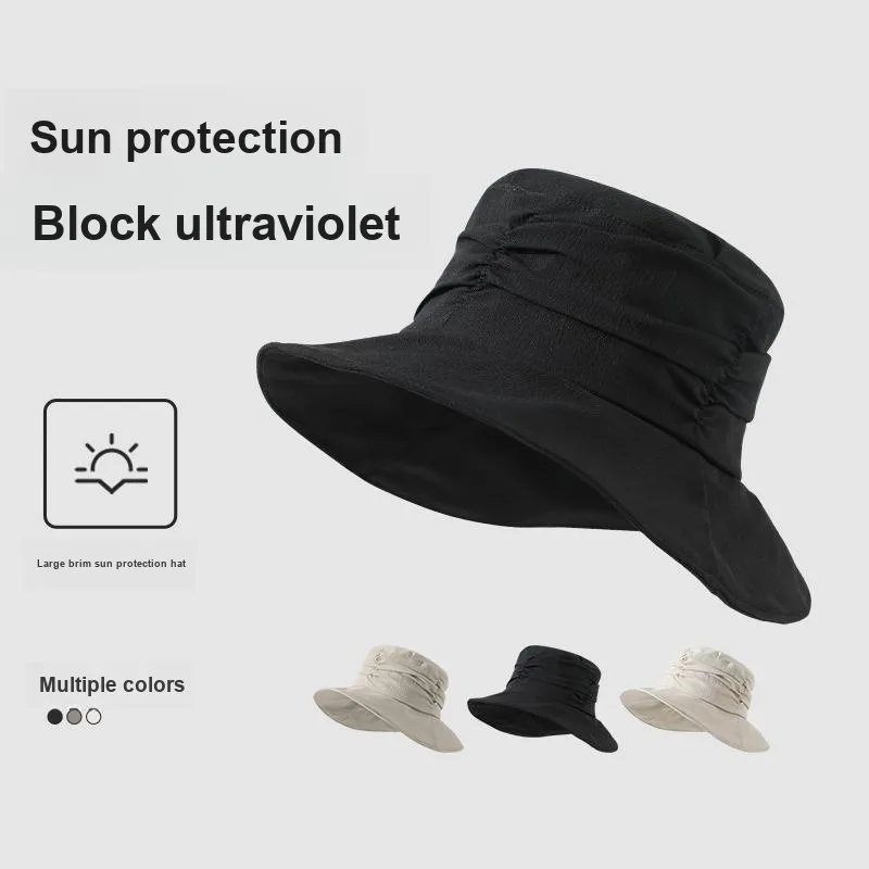 YUZHAOLIN Thin Polyester Sun Protection Hats Women's-5