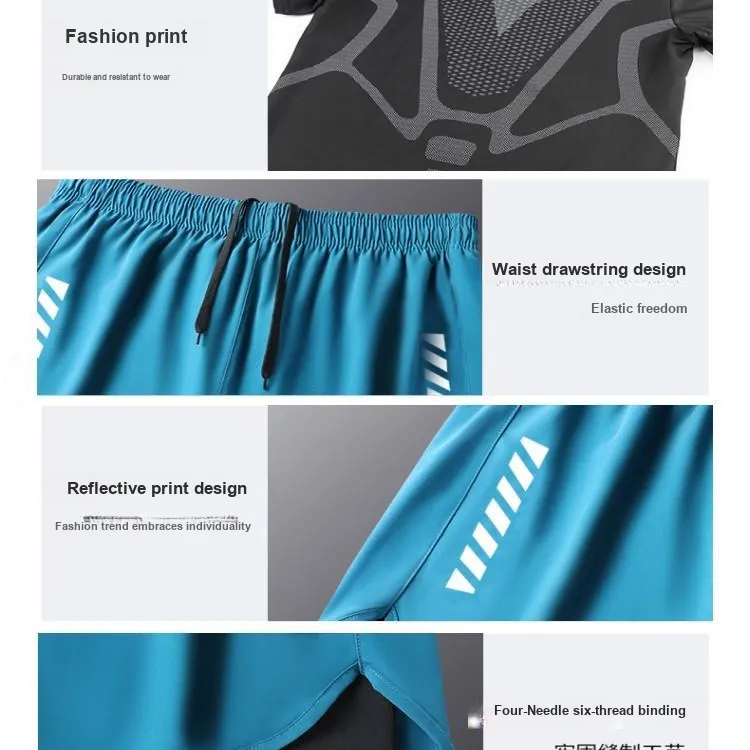 Yalu Preferred Swimming Sets Polyester+Elastane Sports/Hot Spring/Vacation Men's-8