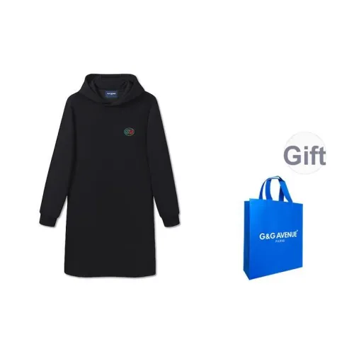 G G AVENUE Женские Длинные Платья с Длинными Рукавами